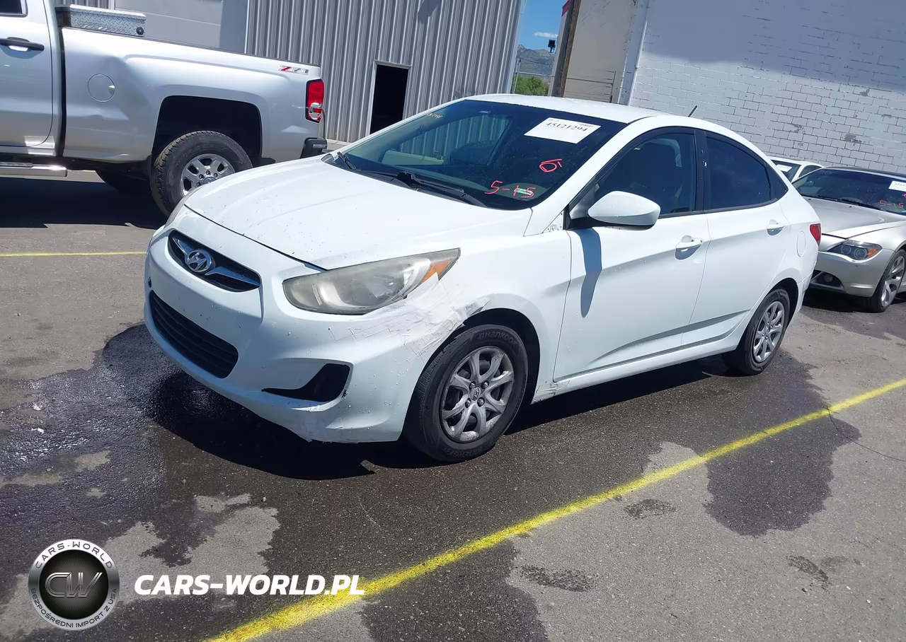 2012 Hyundai Accent Gls VIN:KMHCT4AE5CU139443 - 2