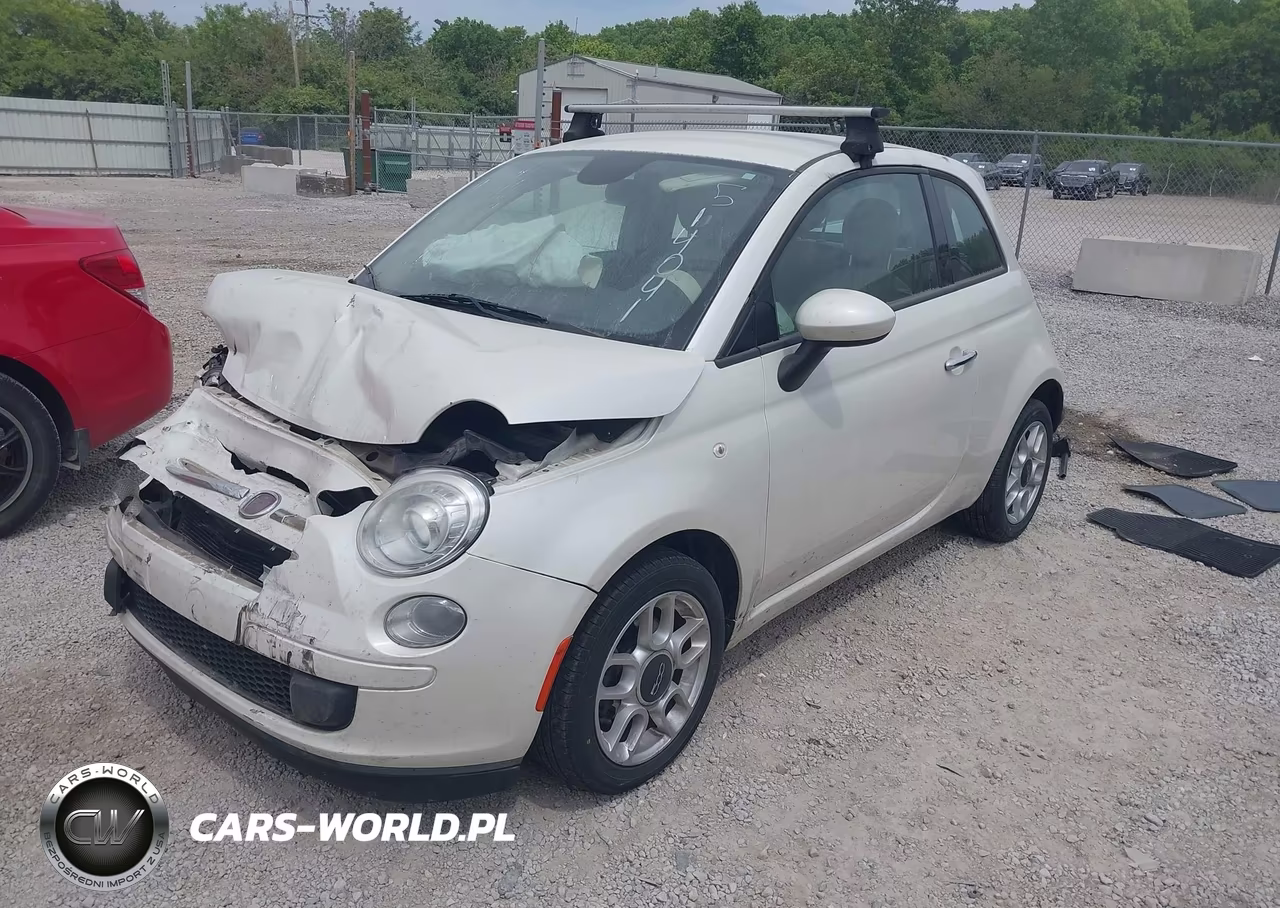 2015 Fiat 500 Pop VIN:3C3CFFAR2FT514041 - 2