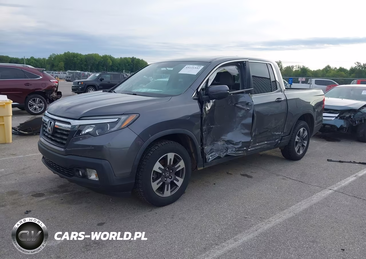 2019 Honda Ridgeline Rtl VIN:5FPYK3F55KB048493 - 2