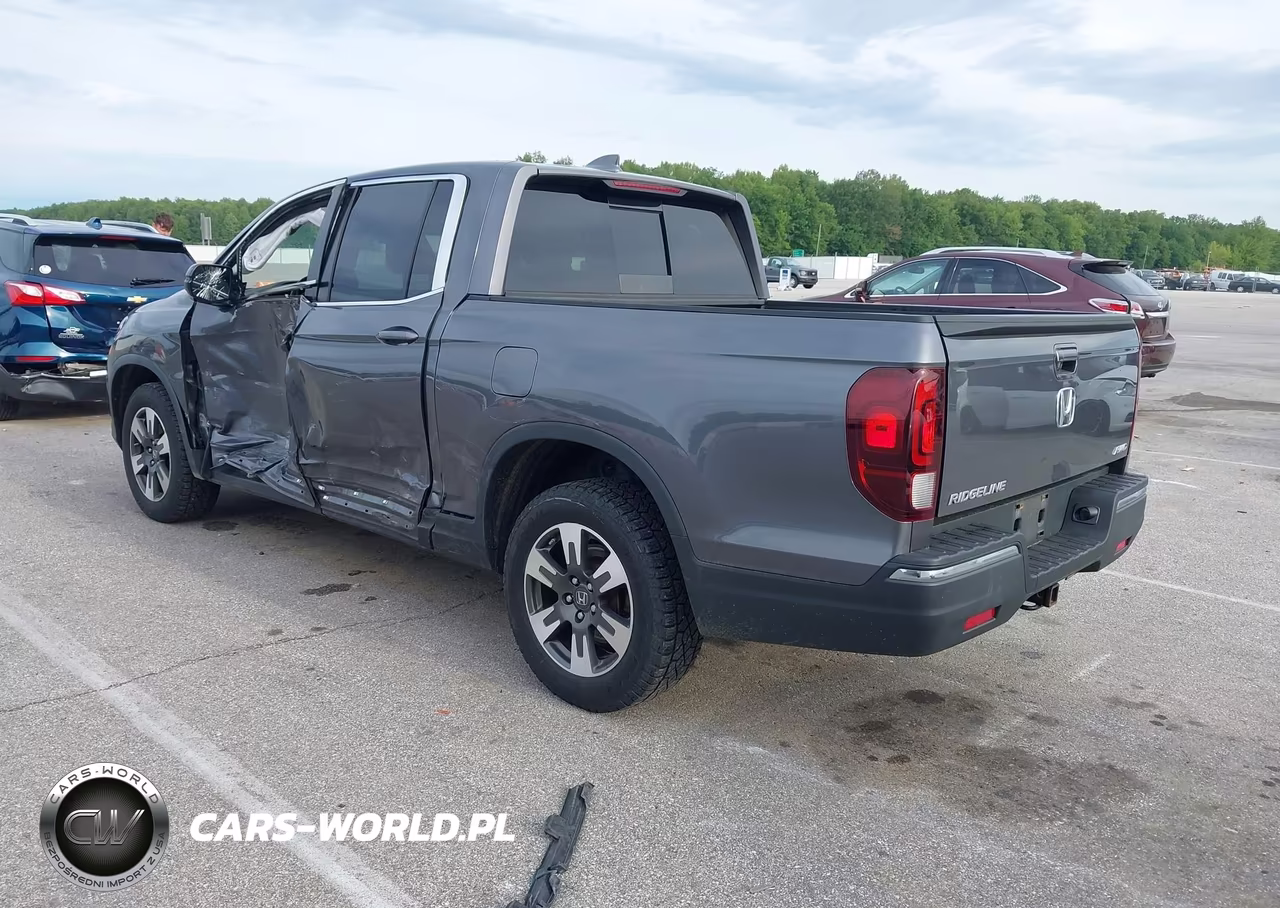 2019 Honda Ridgeline Rtl VIN:5FPYK3F55KB048493 - 3