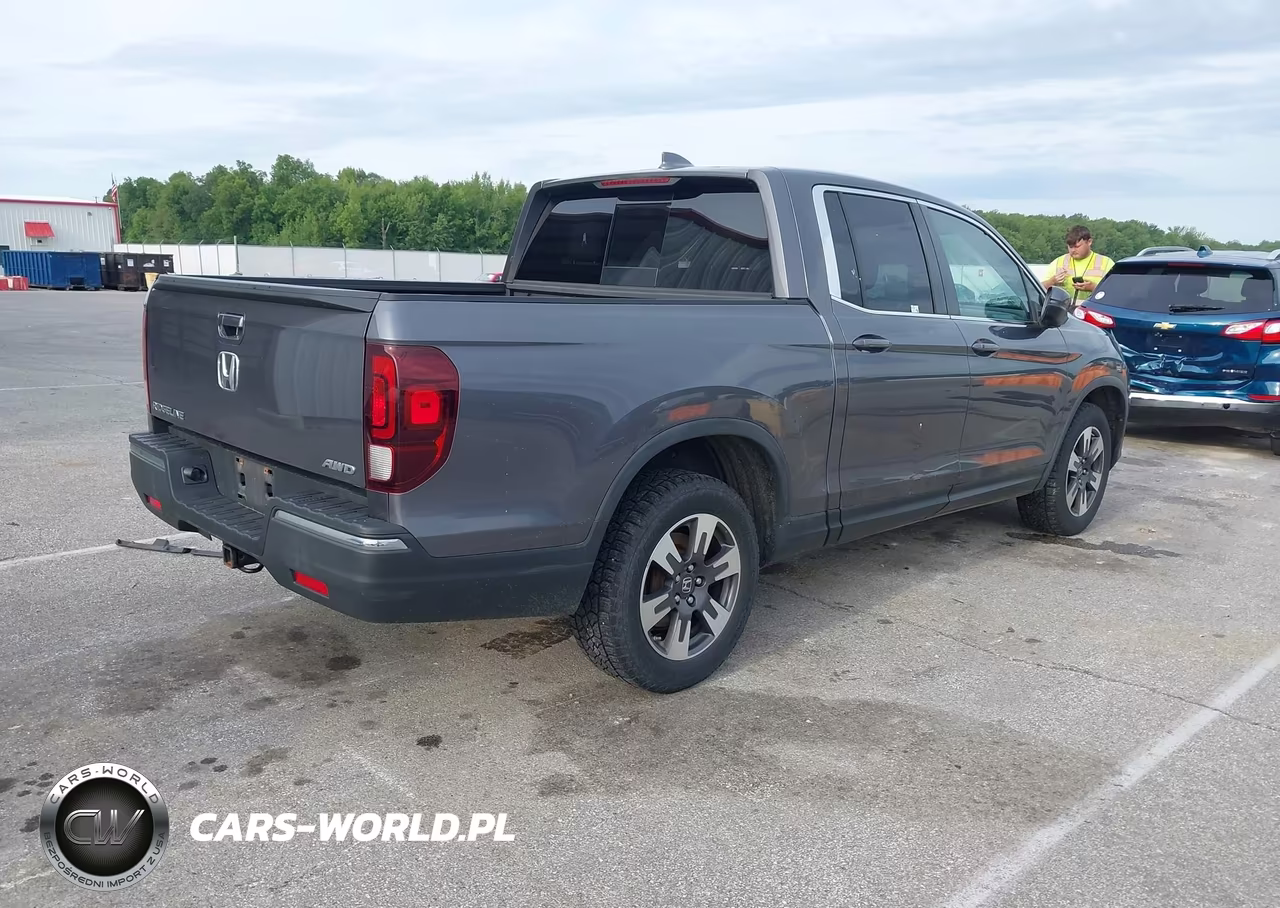 2019 Honda Ridgeline Rtl VIN:5FPYK3F55KB048493 - 4