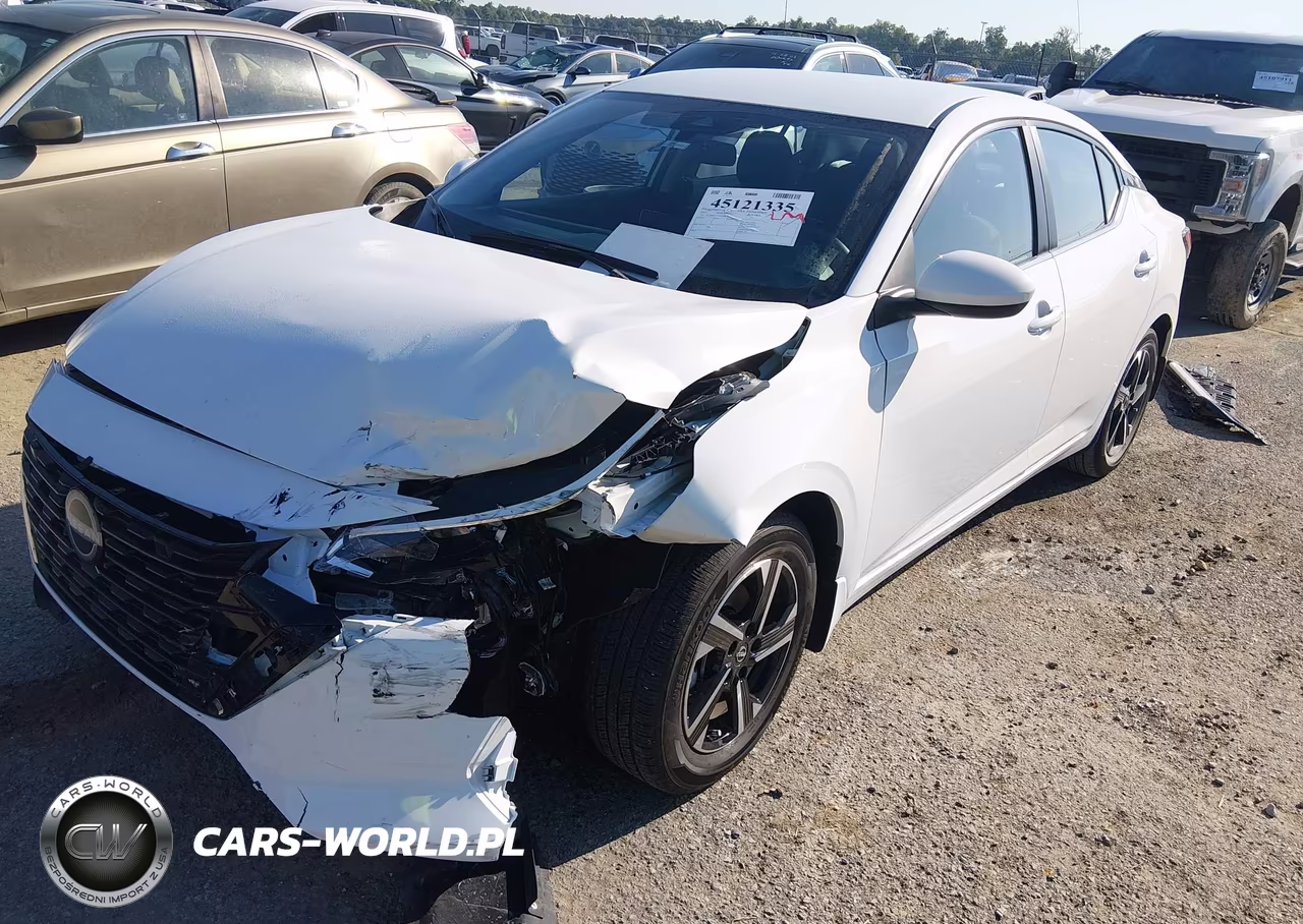 2025 Nissan Sentra Sv VIN:3N1AB8CV1SY426814 - 2