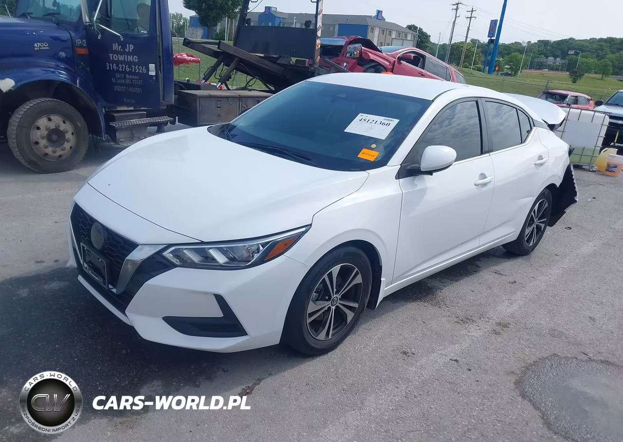 2021 Nissan Sentra Sv Xtronic Cvt VIN:3N1AB8CV6MY326016 - 2
