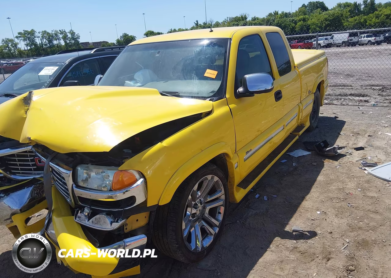 2002 GMC Sierra 1500 Sle VIN:1GTEC19TX2Z229414 - 2