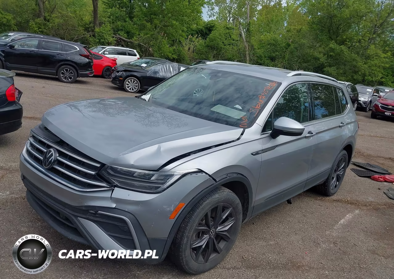 2022 Volkswagen Tiguan 2.0T Se VIN:3VV2B7AX8NM015214 - 2