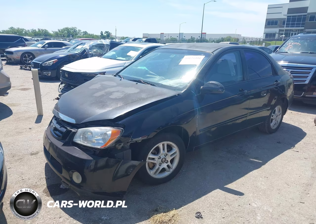 2005 Kia Spectra Ex-Lx-Sx VIN:KNAFE121655164092 - 2