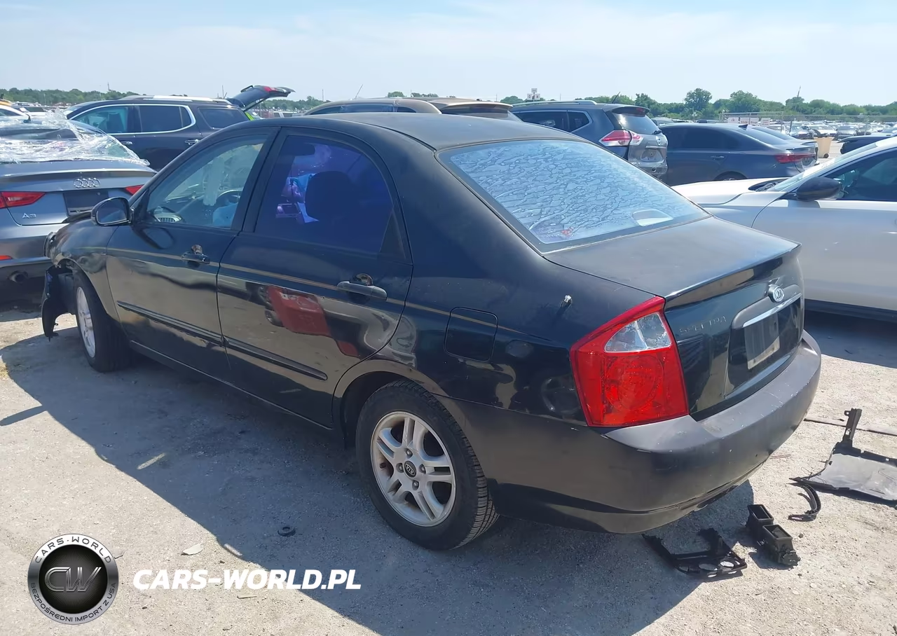 2005 Kia Spectra Ex-Lx-Sx VIN:KNAFE121655164092 - 3