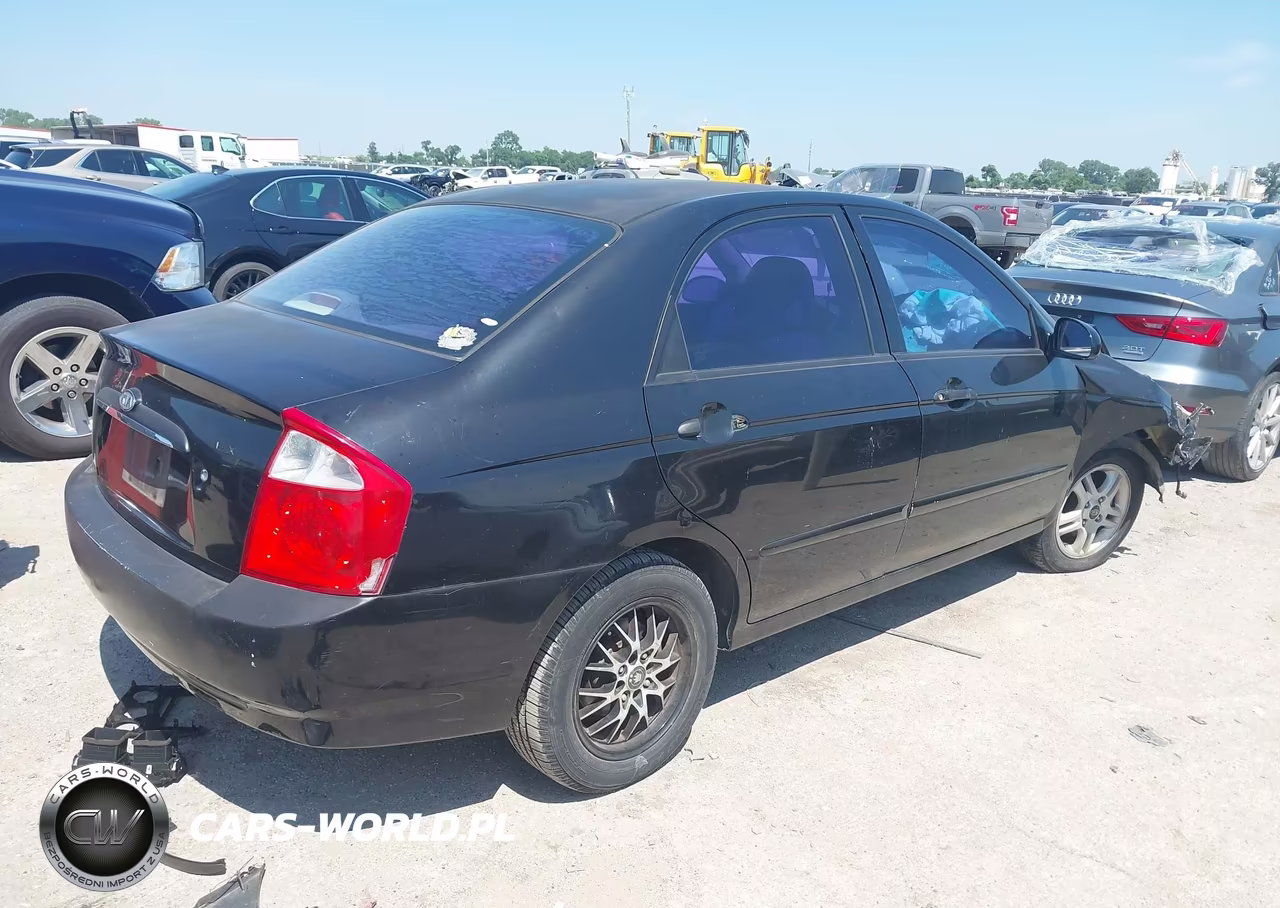 2005 Kia Spectra Ex-Lx-Sx VIN:KNAFE121655164092 - 4