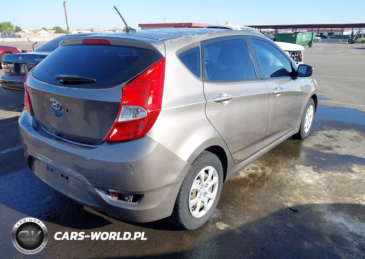 2014 Hyundai Accent Gs VIN:KMHCT5AE7EU165860 - 4