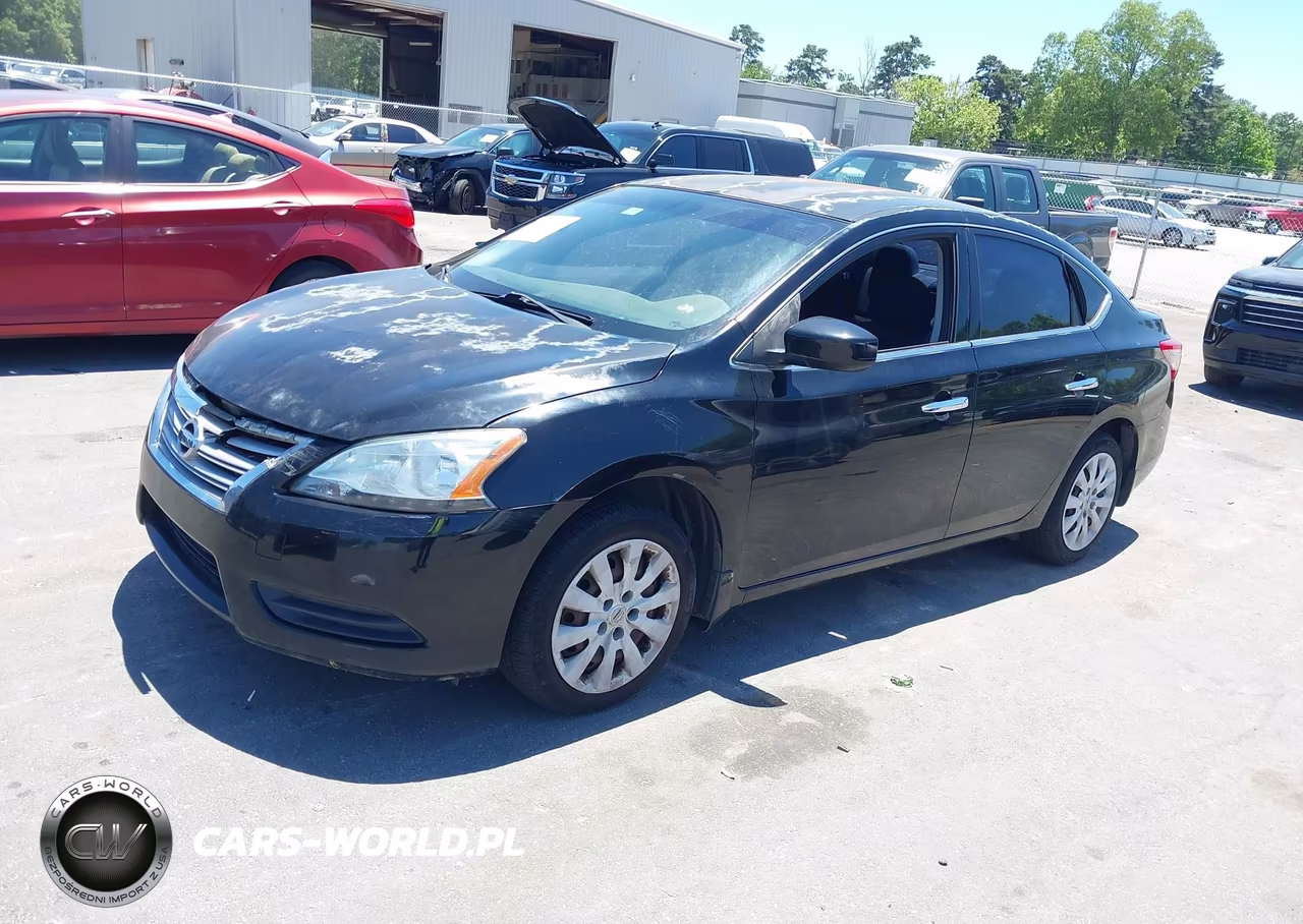 2015 Nissan Sentra S VIN:3N1AB7AP3FY347908 - 2