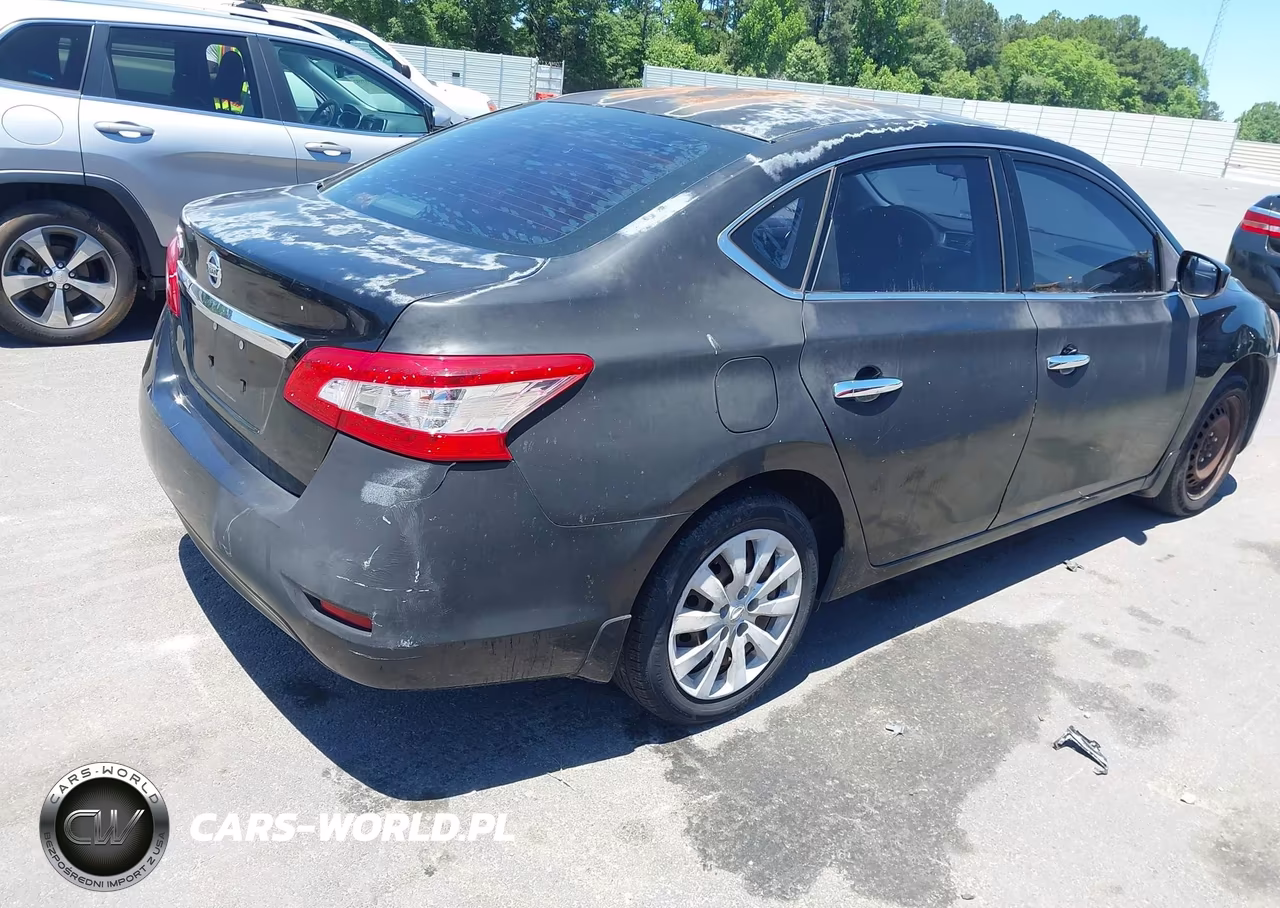 2015 Nissan Sentra S VIN:3N1AB7AP3FY347908 - 4