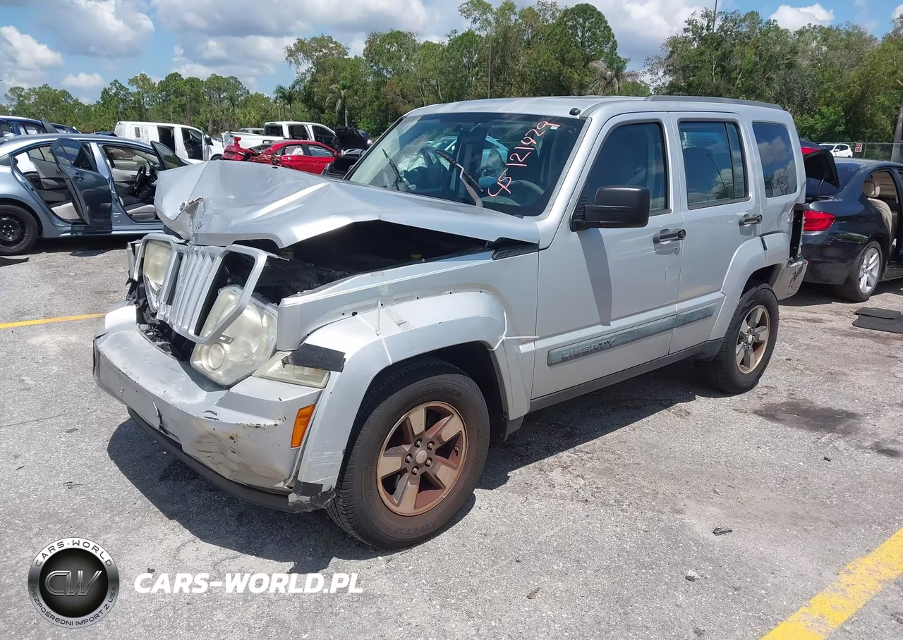 2008 Jeep Liberty Sport VIN:1J8GP28K68W273764 - 2