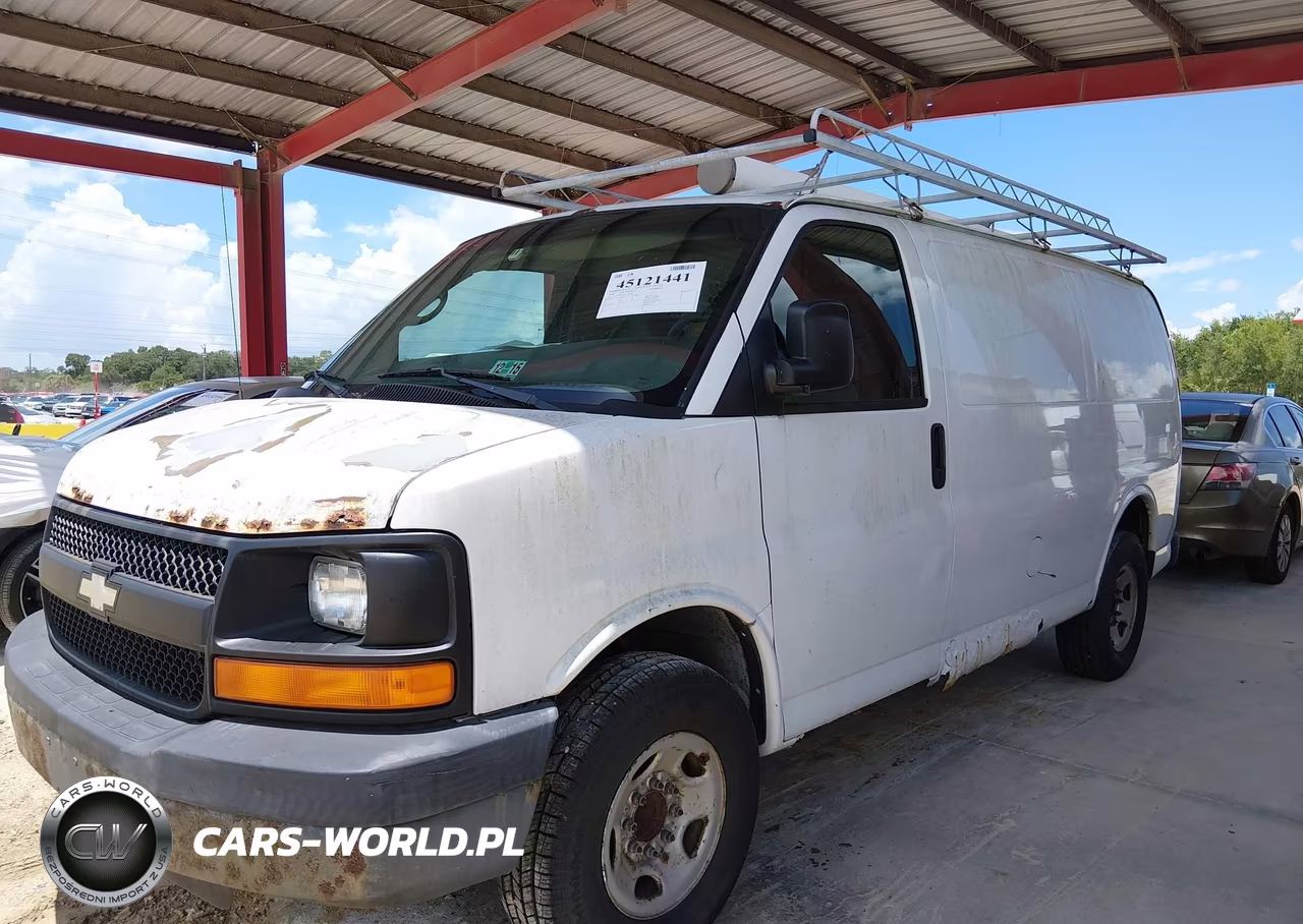 2008 Chevrolet Express Work Van VIN:1GCHG35K881195068 - 12