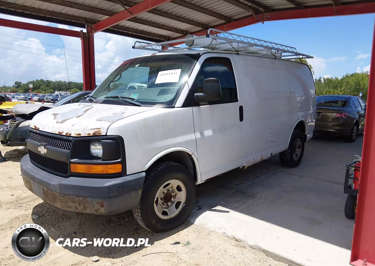 2008 Chevrolet Express Work Van VIN:1GCHG35K881195068 - 2