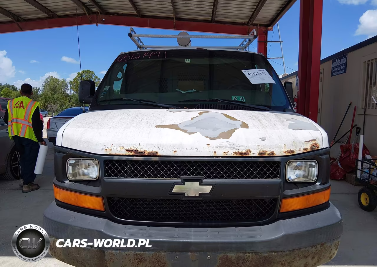 2008 Chevrolet Express Work Van VIN:1GCHG35K881195068 - 6
