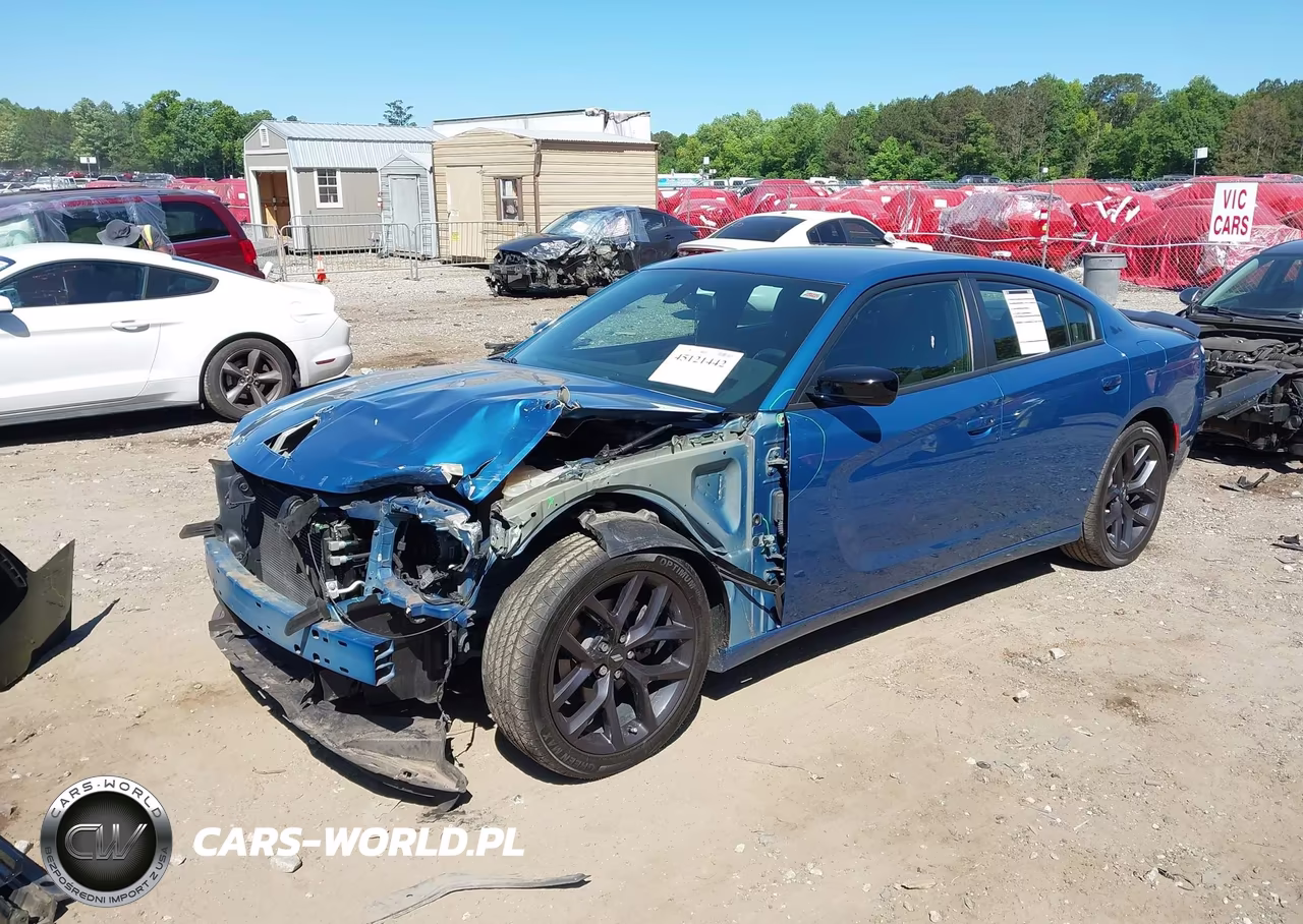 2020 Dodge Charger Sxt Rwd VIN:2C3CDXBG0LH208047 - 2