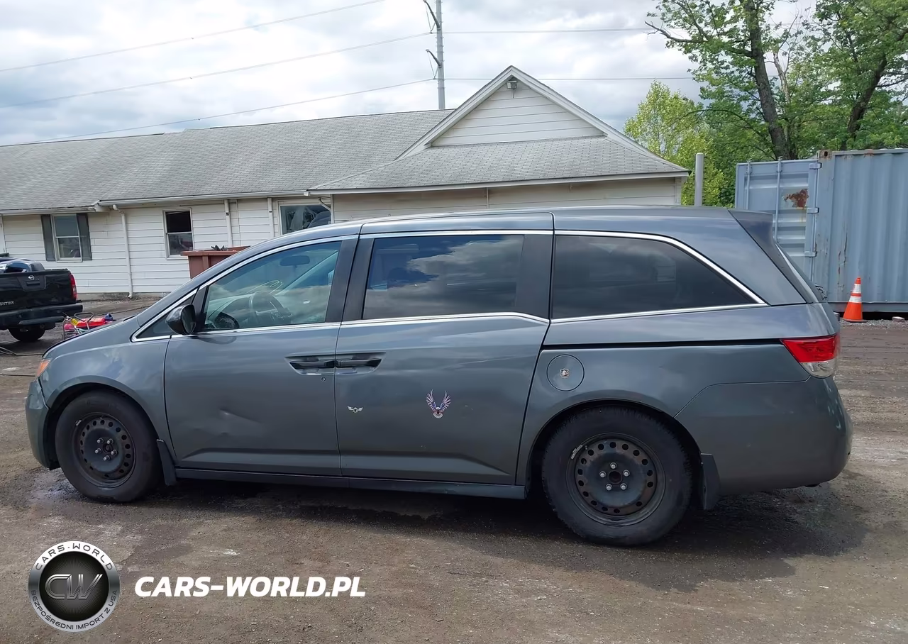 2014 Honda Odyssey Lx VIN:5FNRL5H2XEB129356 - 14