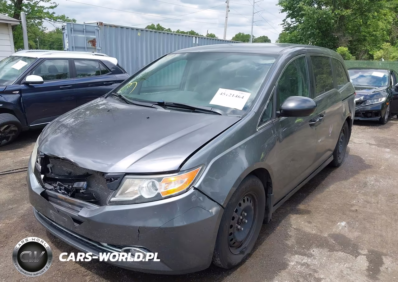 2014 Honda Odyssey Lx VIN:5FNRL5H2XEB129356 - 2
