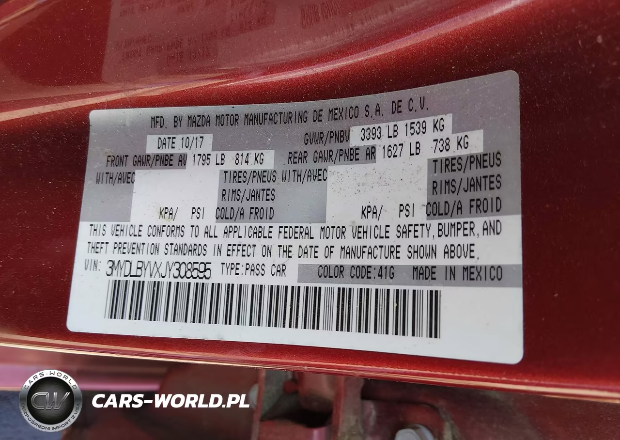 2018 Toyota Yaris Ia VIN:3MYDLBYVXJY308595 - 9