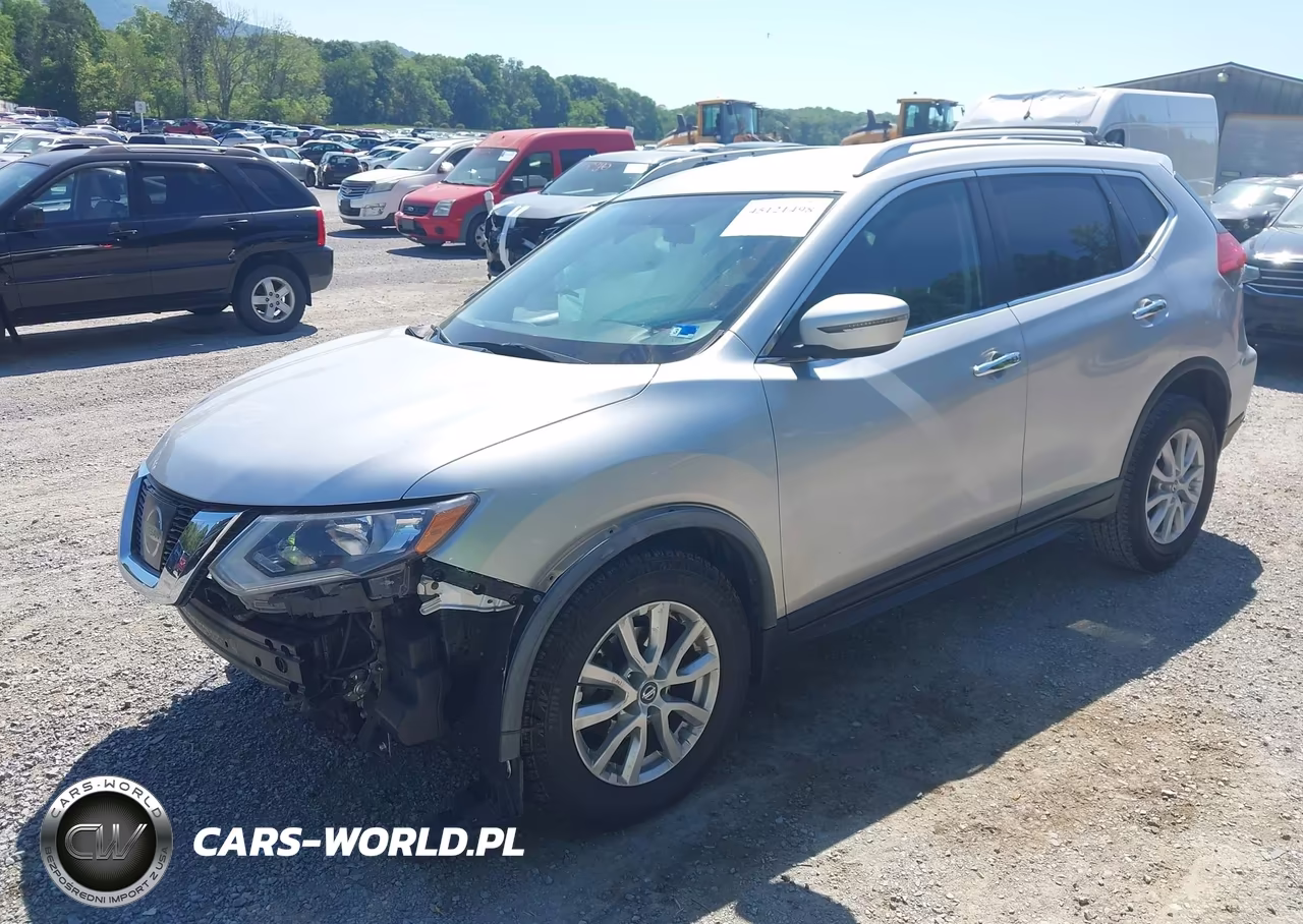 2017 Nissan Rogue Sv VIN:KNMAT2MV6HP611683 - 2