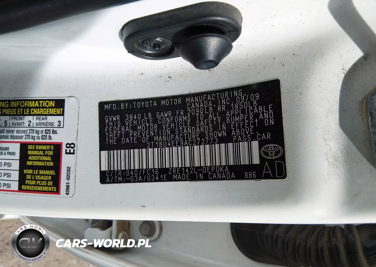 2010 Toyota Corolla Le VIN:2T1BU4EE9AC272773 - 9
