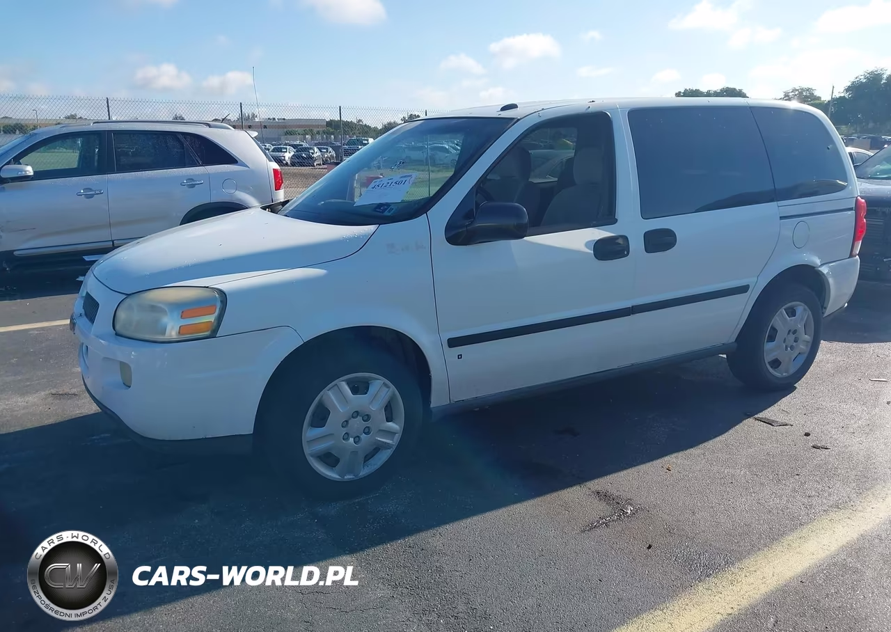 2007 Chevrolet Uplander Ls VIN:1GNDU23107D147466 - 2