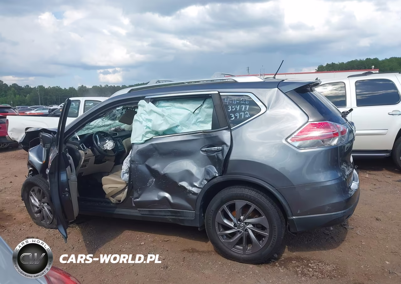 2016 Nissan Rogue Sl VIN:5N1AT2MT9GC733972 - 14