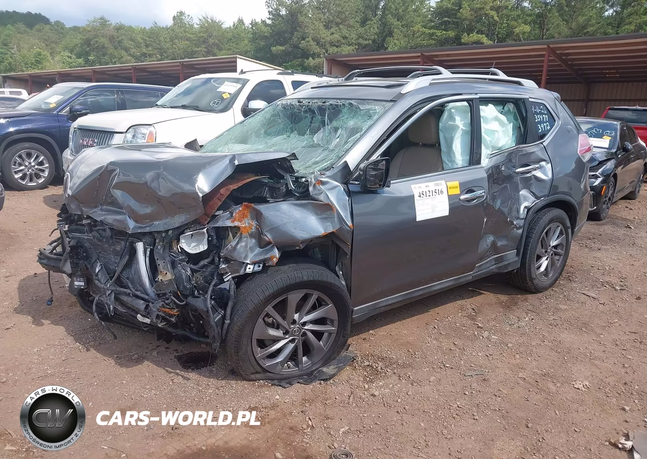 2016 Nissan Rogue Sl VIN:5N1AT2MT9GC733972 - 2