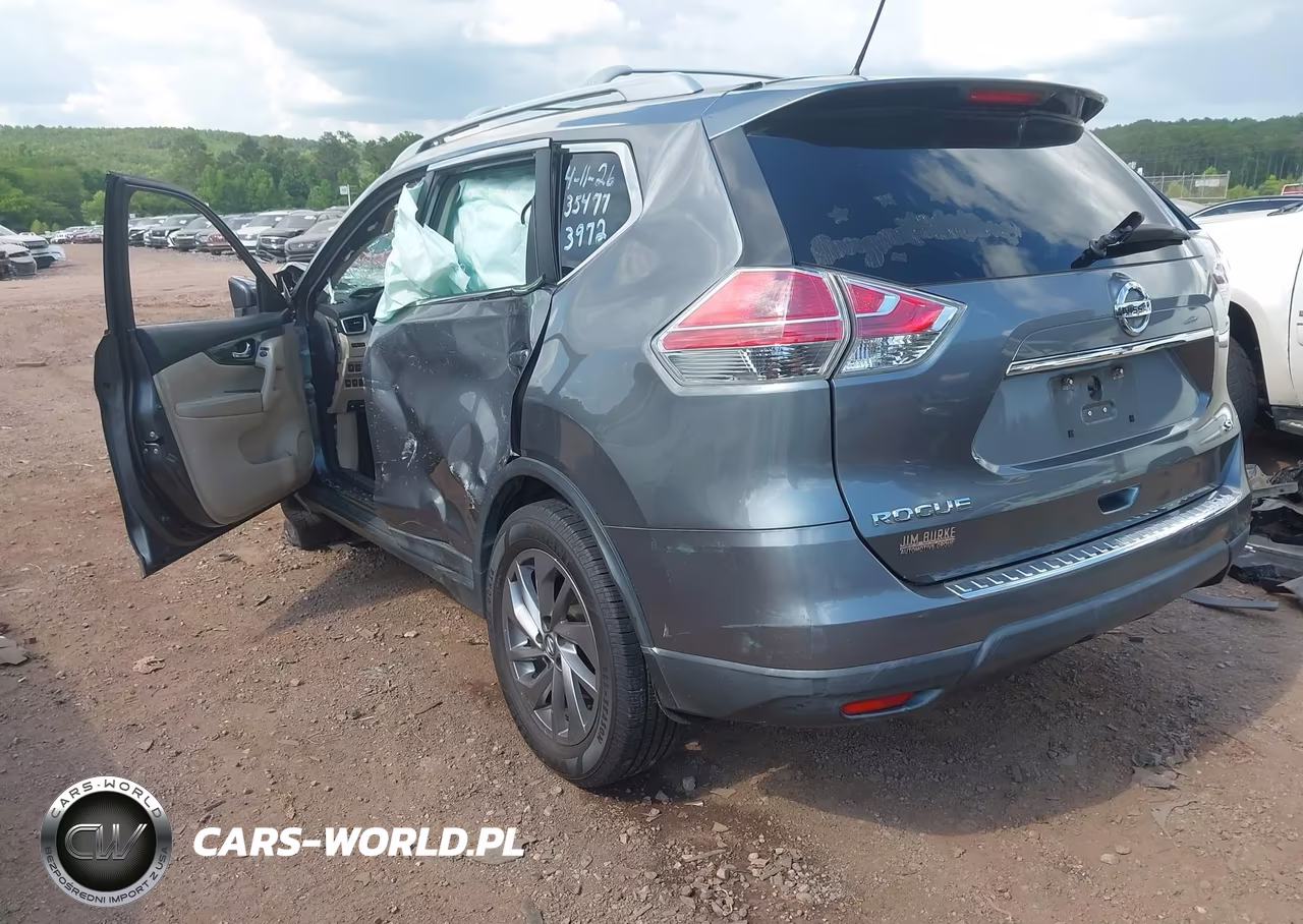 2016 Nissan Rogue Sl VIN:5N1AT2MT9GC733972 - 3