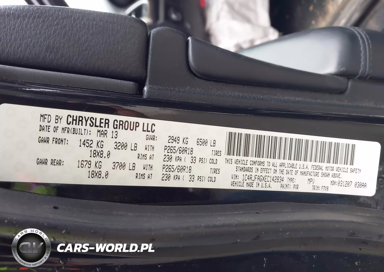 2014 Jeep Grand Cherokee Laredo VIN:1C4RJFAGXEC142834 - 9