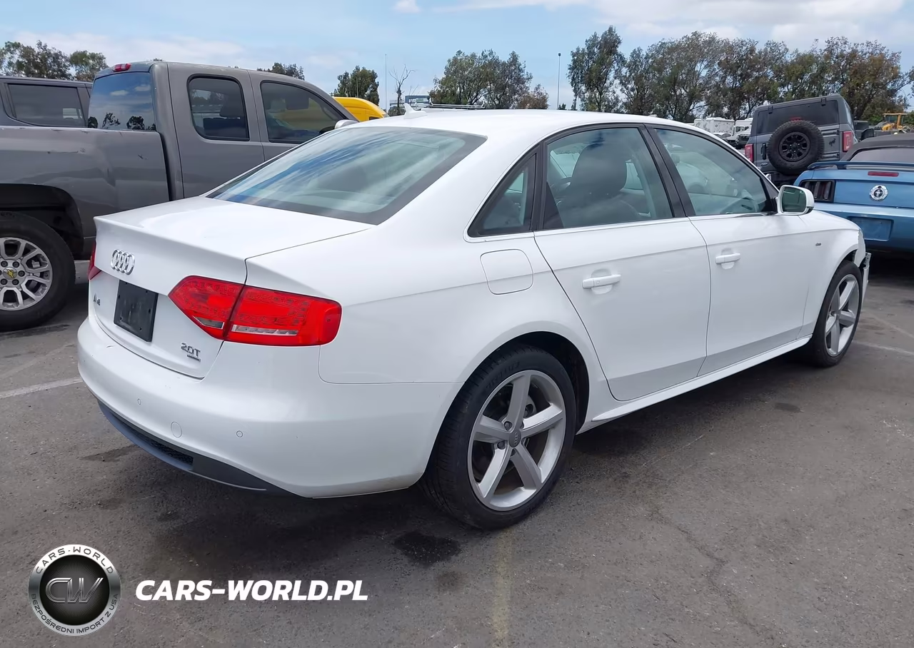 2012 Audi A4 2.0T Premium VIN:WAUKFAFL0CN011129 - 4