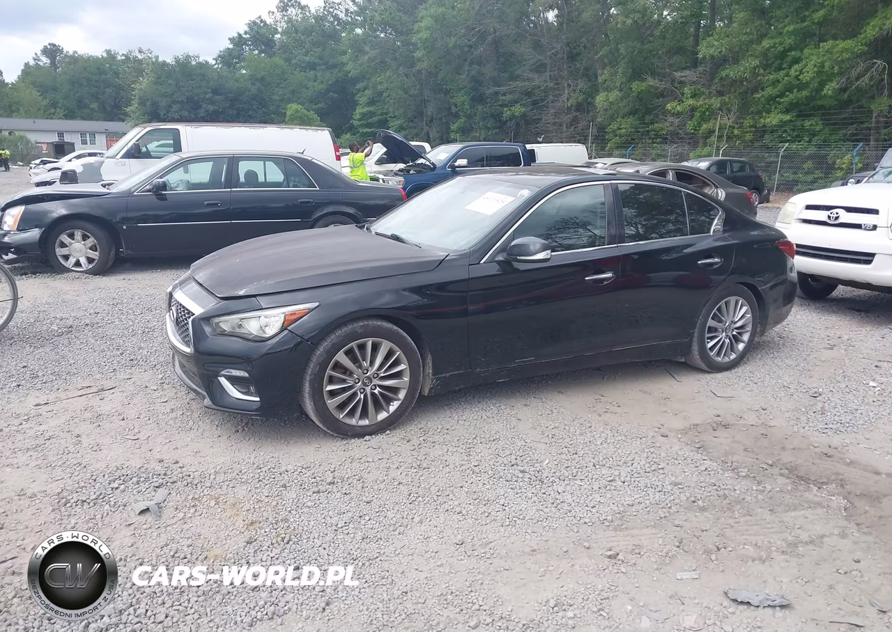 2018 Infiniti Q50 3.0T Luxe VIN:JN1EV7AP5JM350507 - 2