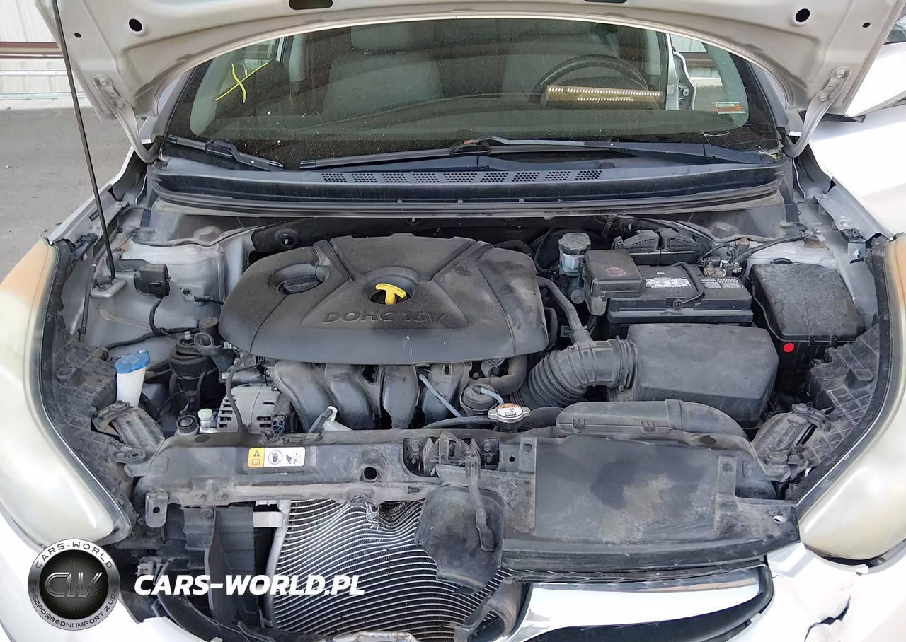 2013 Hyundai Elantra Gls VIN:5NPDH4AE3DH361128 - 10