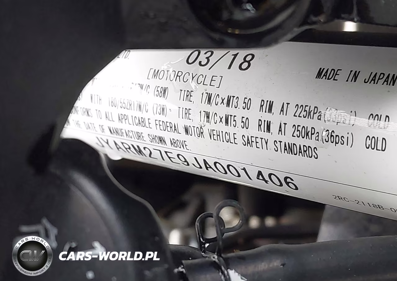 2018 Yamaha Mt07 VIN:JYARM27E9JA001406 - 10