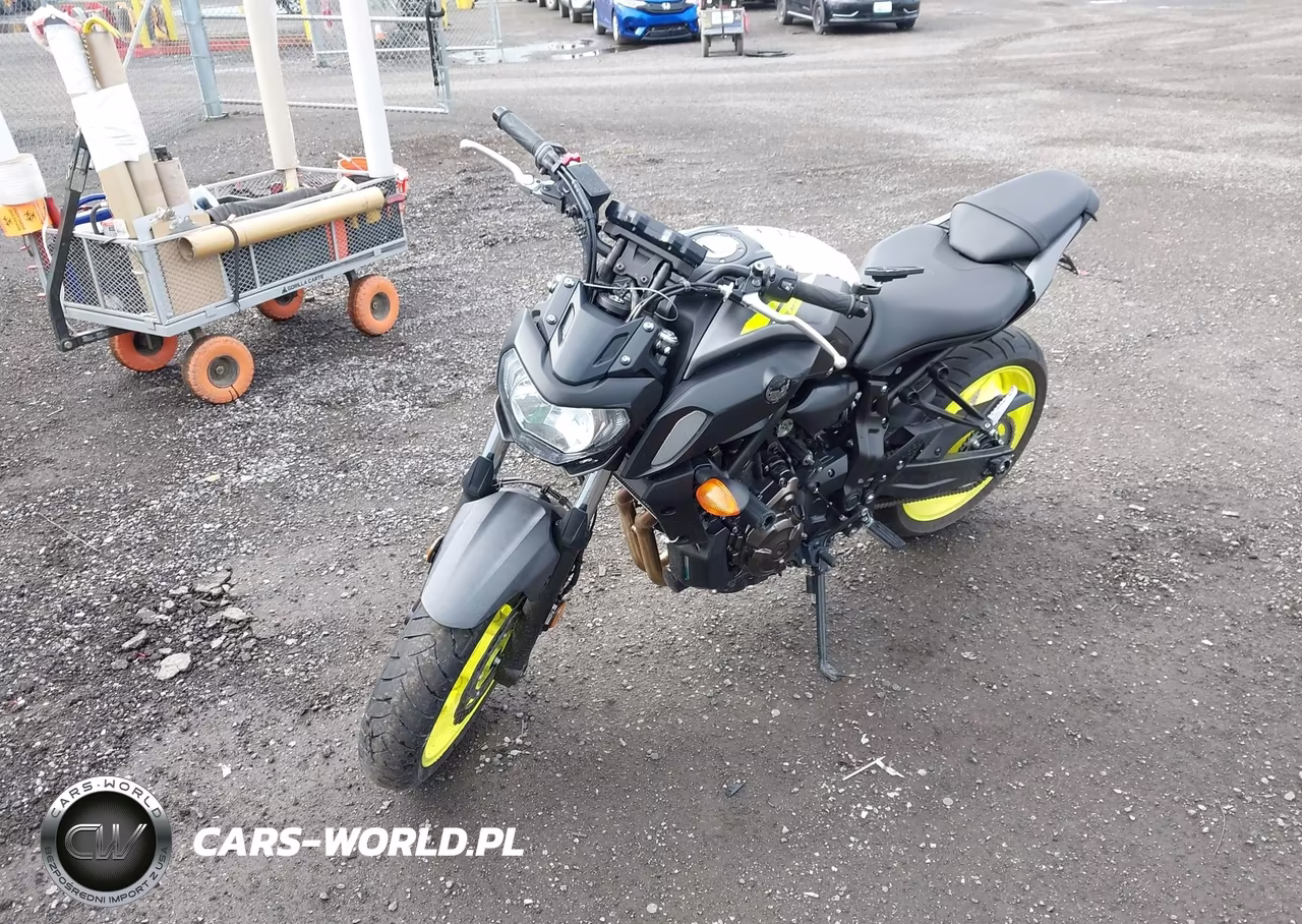 2018 Yamaha Mt07 VIN:JYARM27E9JA001406 - 2