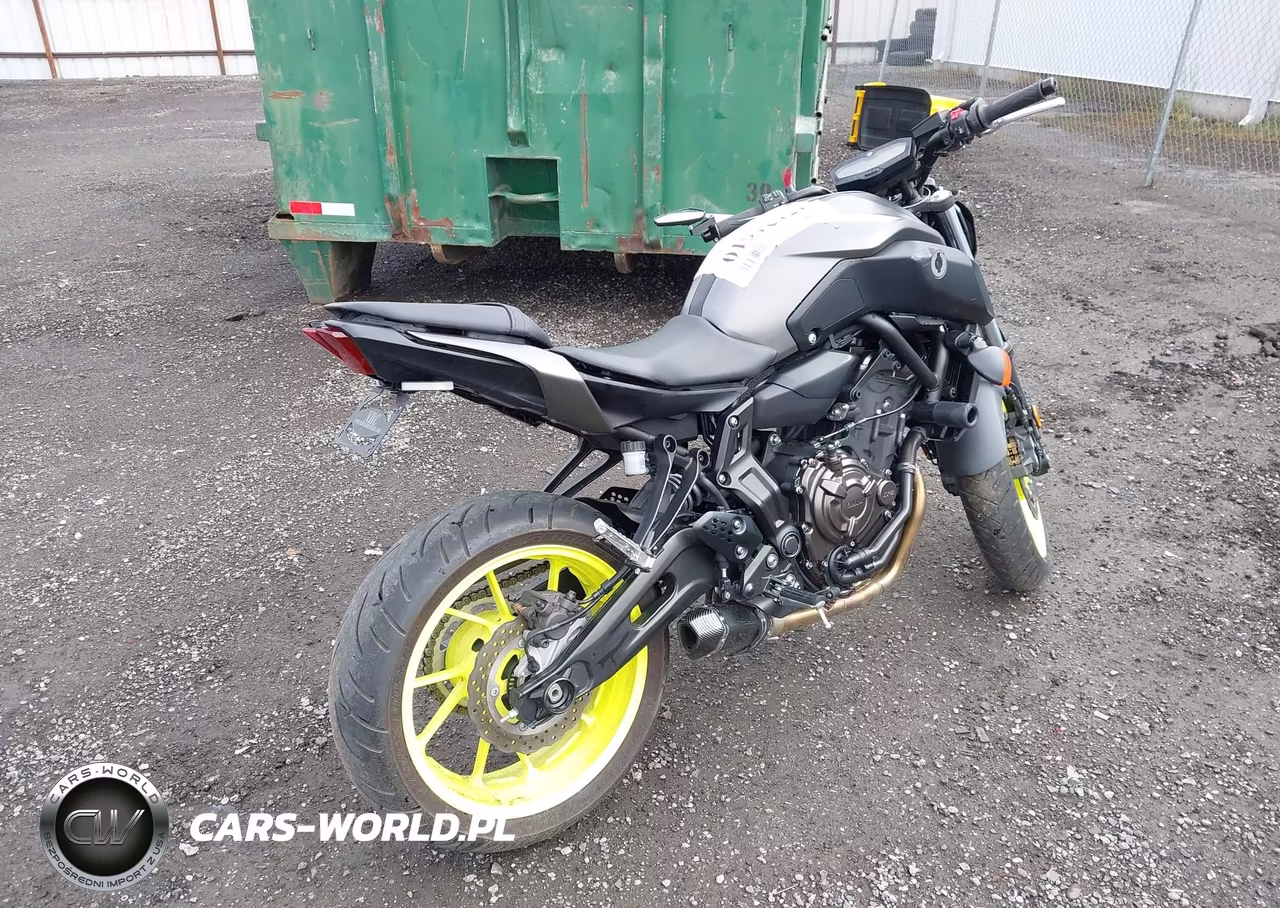 2018 Yamaha Mt07 VIN:JYARM27E9JA001406 - 4