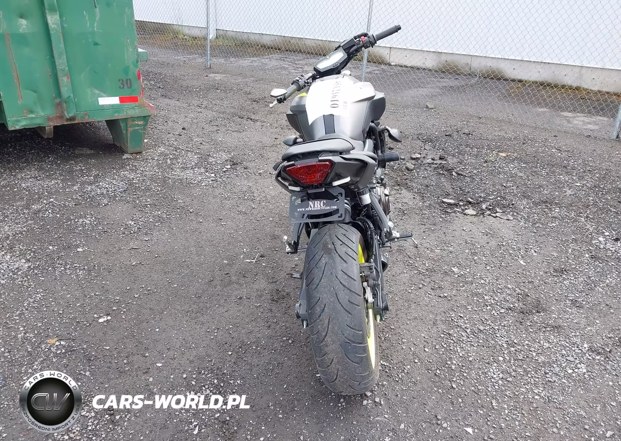 2018 Yamaha Mt07 VIN:JYARM27E9JA001406 - 6