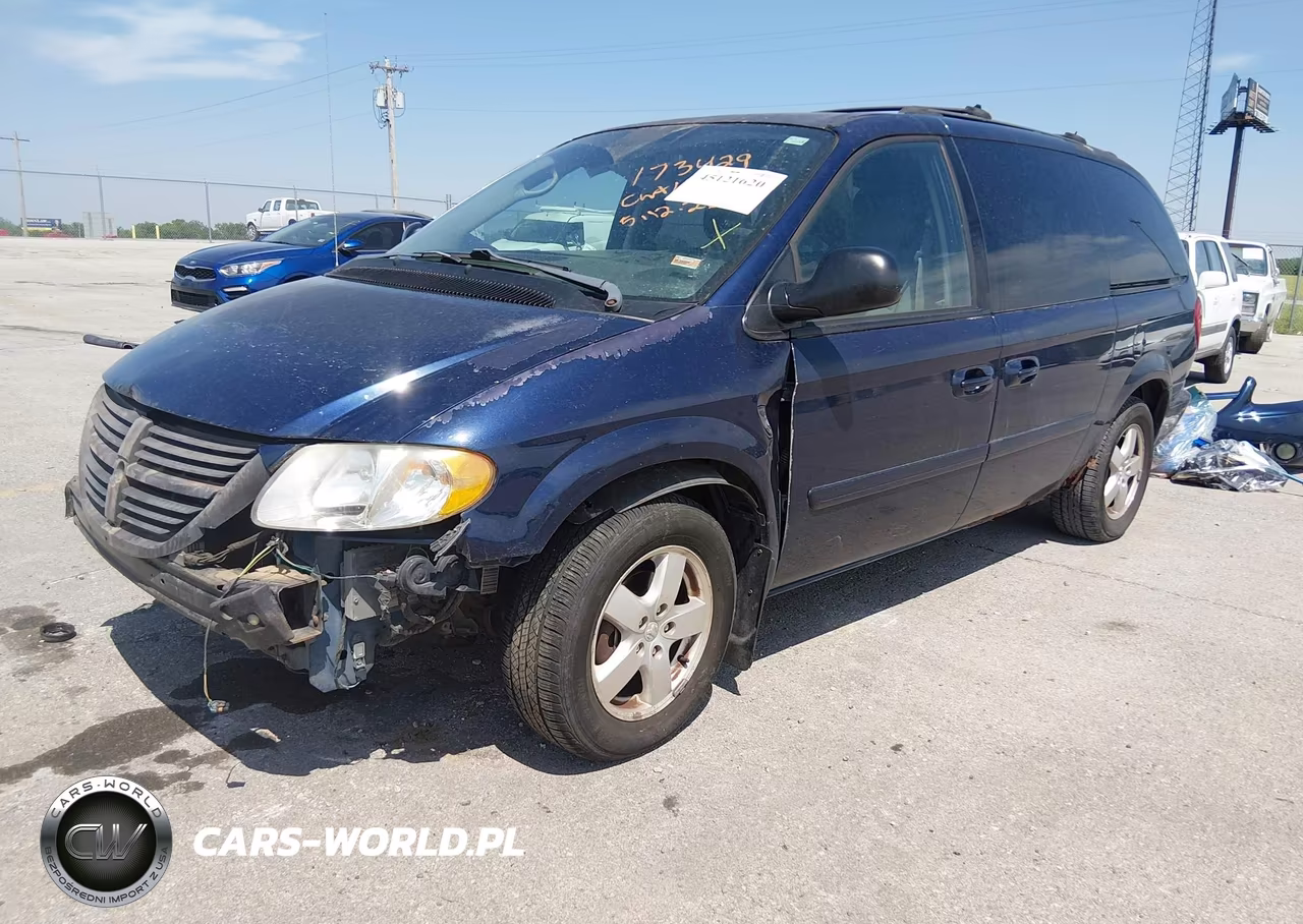 2005 Dodge Grand Caravan Sxt VIN:2D4GP44L85R411166 - 2