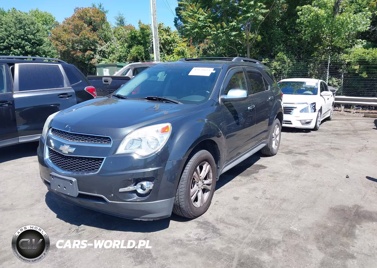 2013 Chevrolet Equinox 2Lt VIN:2GNALPEK4D6333837 - 2