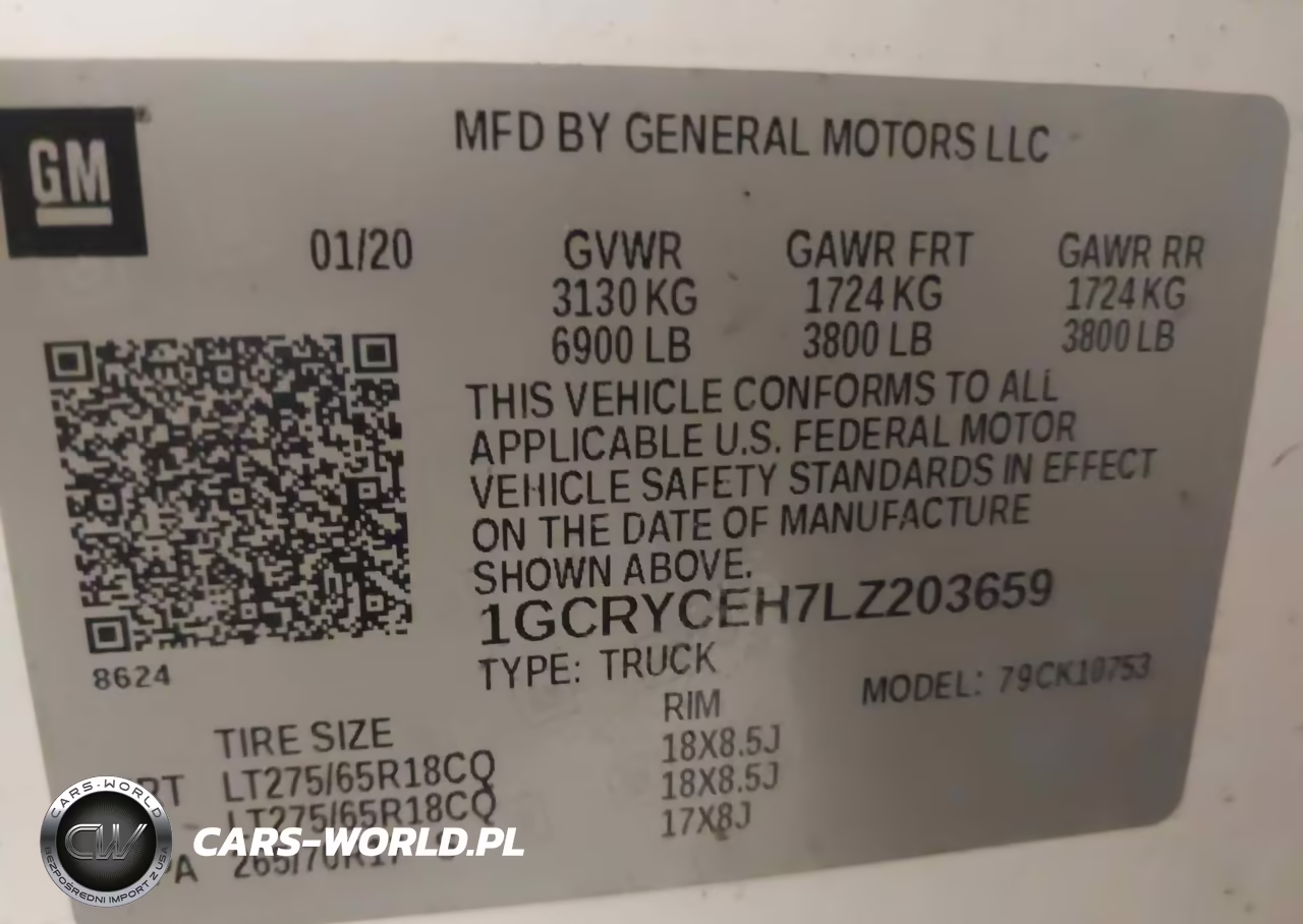 2020 Chevrolet Silverado 1500 4Wd Standard Bed Custom Trail Boss VIN:1GCRYCEH7LZ203659 - 9