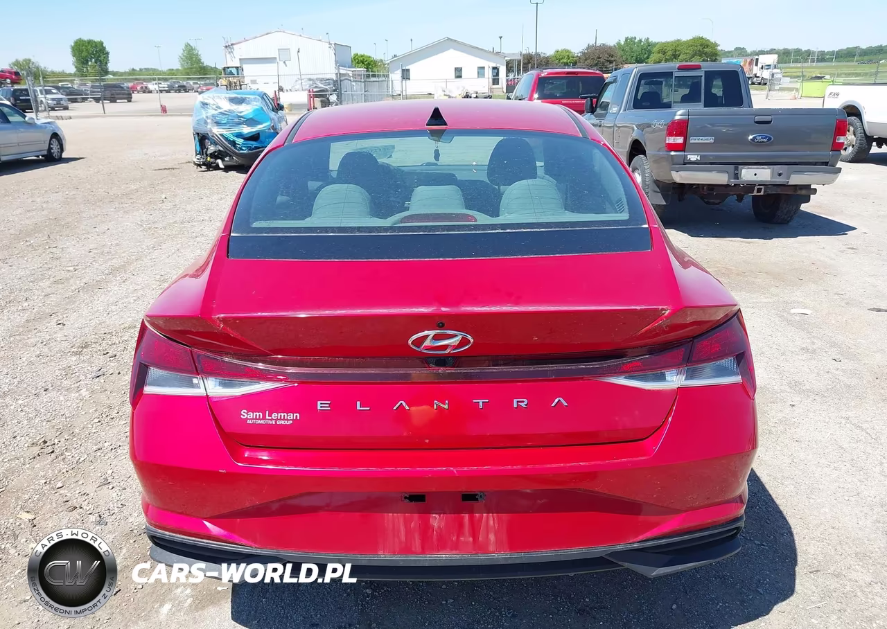 2021 Hyundai Elantra Sel VIN:5NPLM4AG4MH045505 - 17