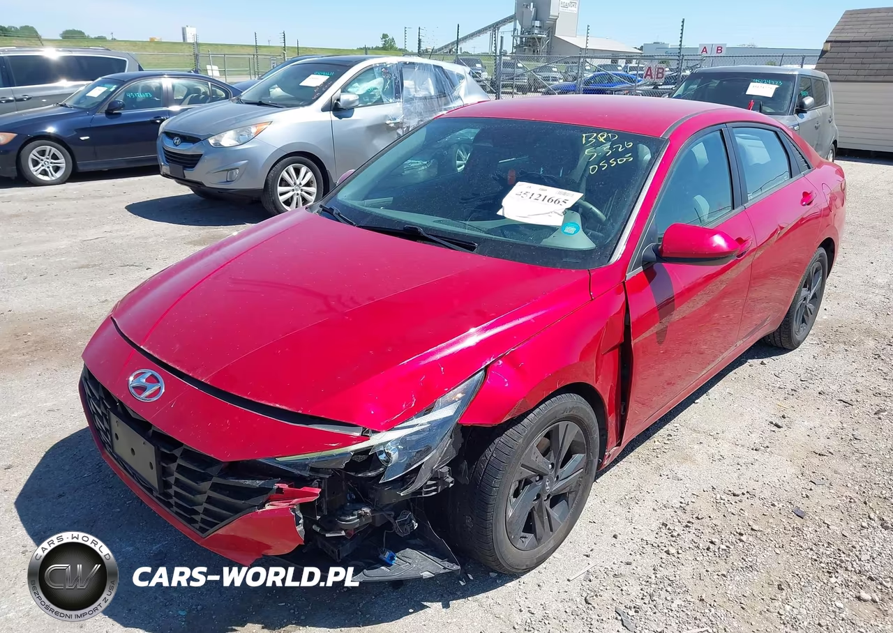2021 Hyundai Elantra Sel VIN:5NPLM4AG4MH045505 - 2