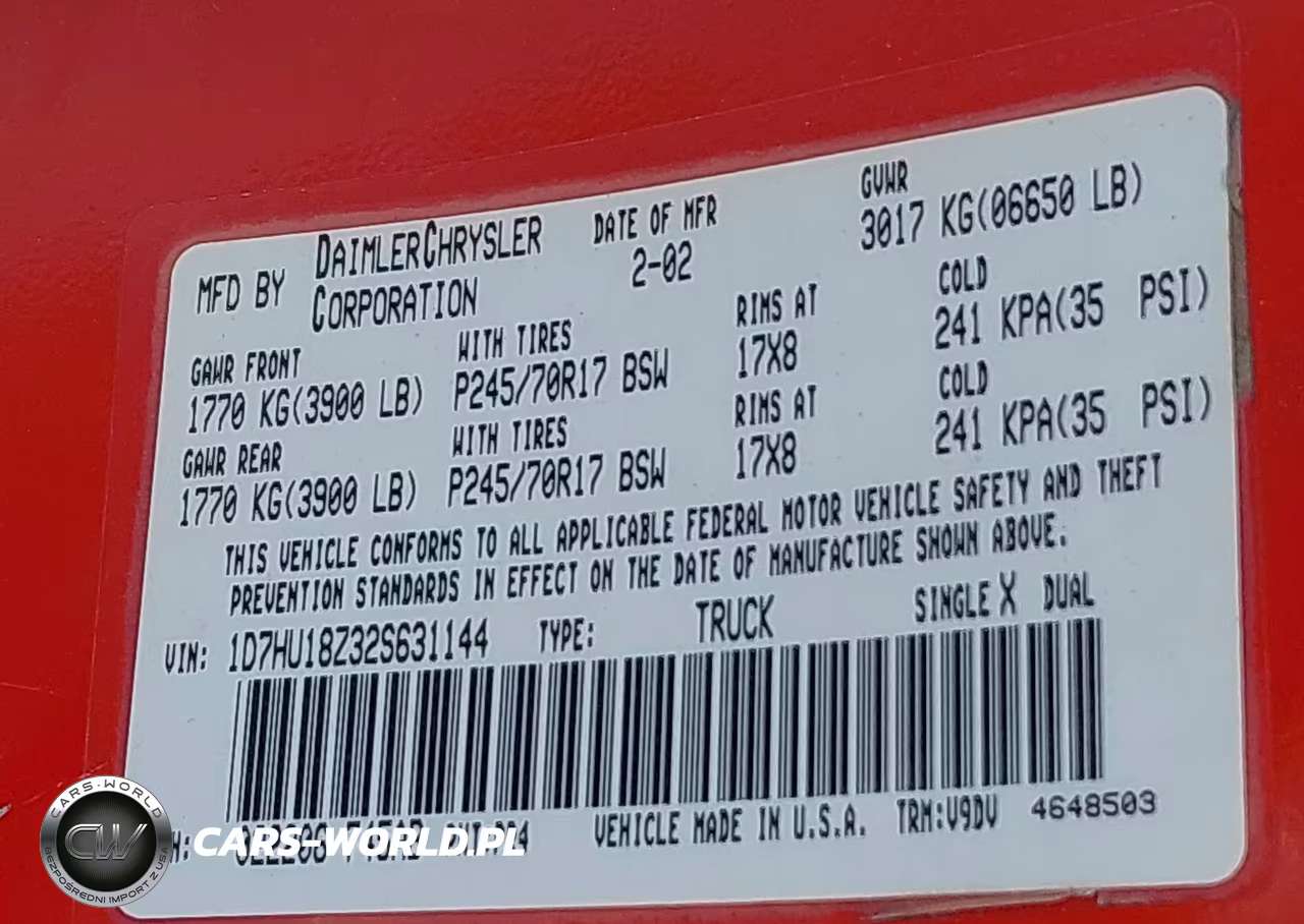 2002 Dodge Ram 1500 St VIN:1D7HU18Z32S631144 - 9