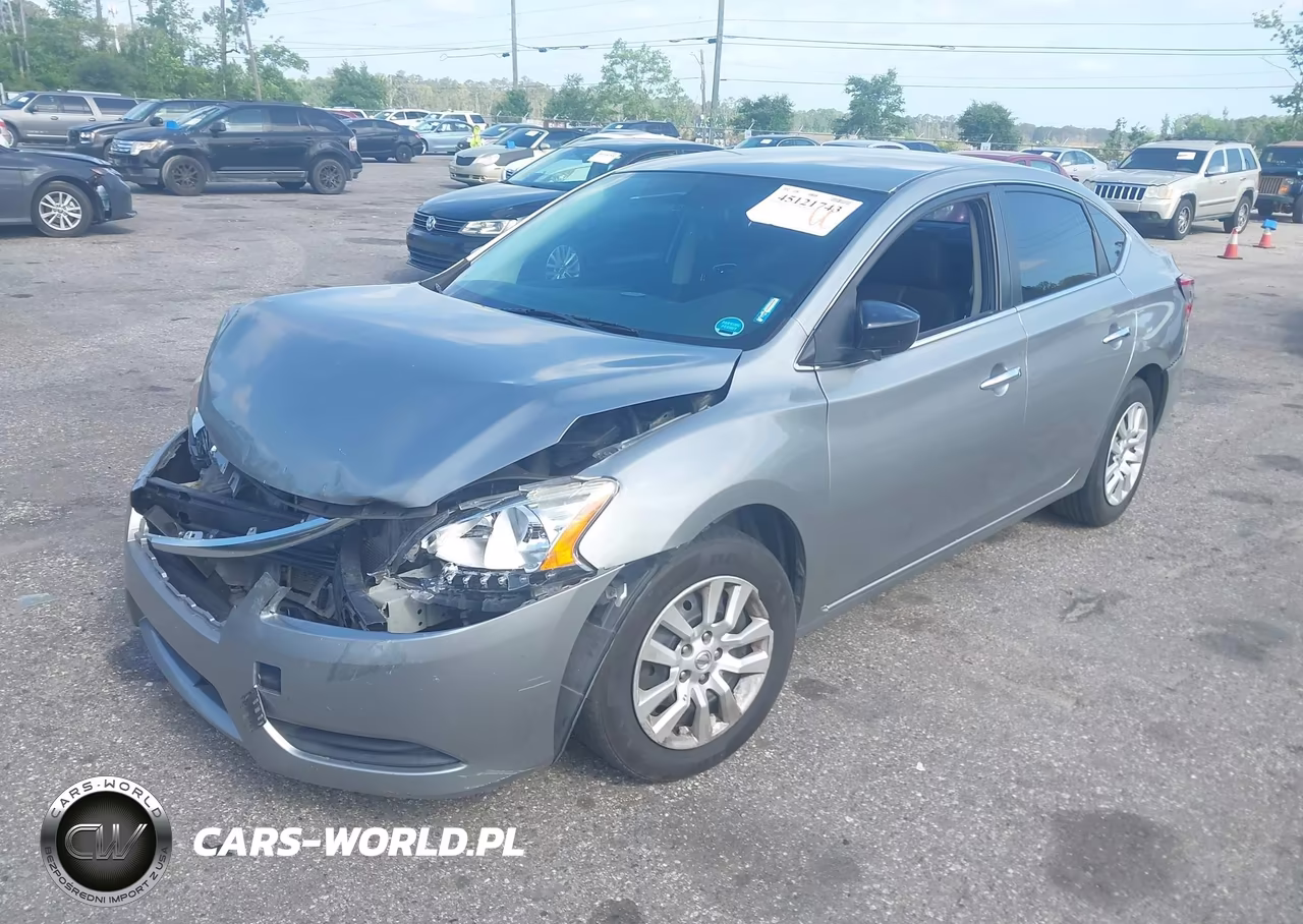 2014 Nissan Sentra S VIN:3N1AB7APXEY260196 - 2