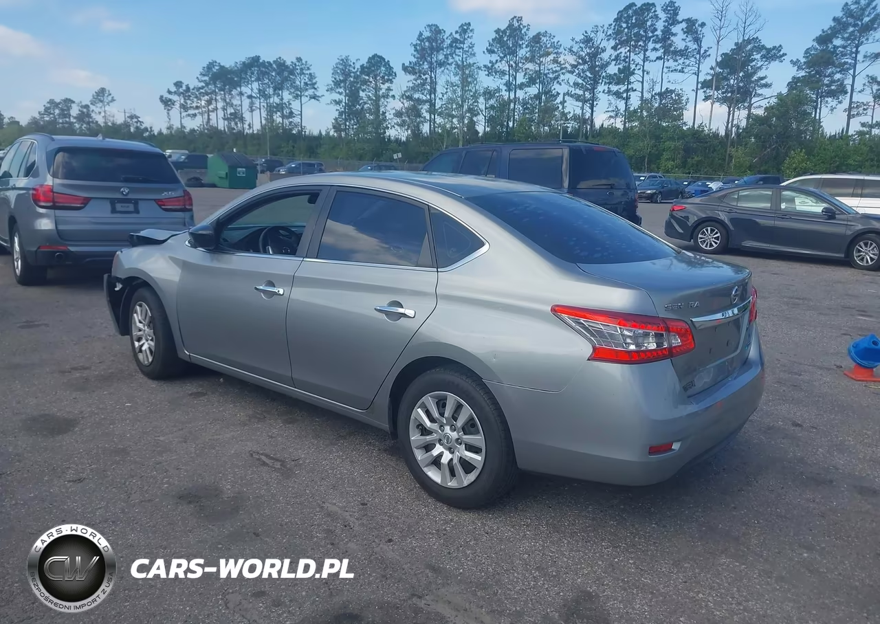 2014 Nissan Sentra S VIN:3N1AB7APXEY260196 - 3
