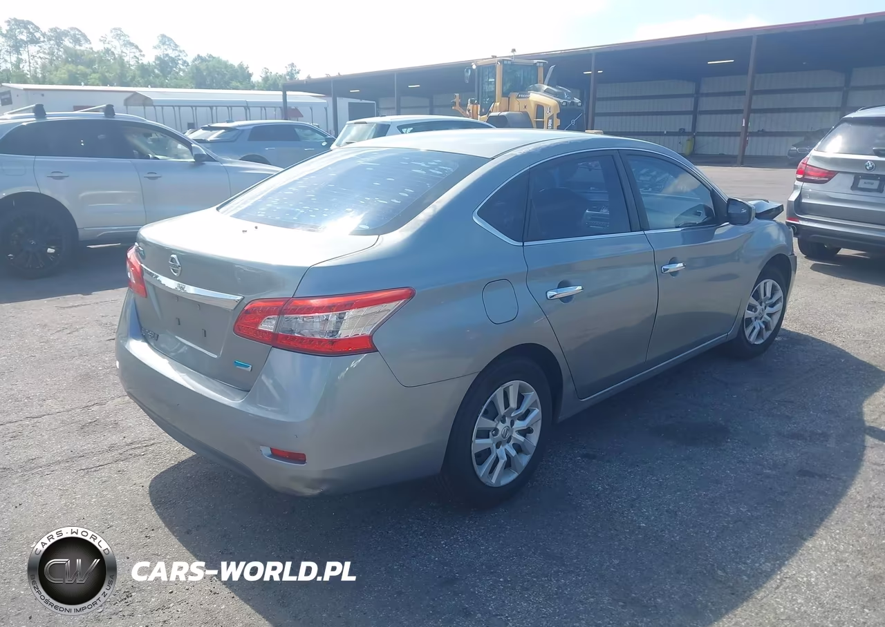 2014 Nissan Sentra S VIN:3N1AB7APXEY260196 - 4