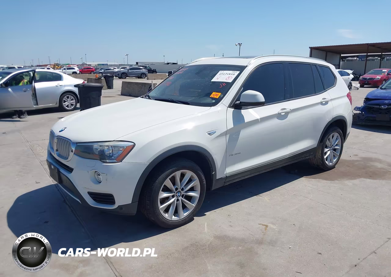 2017 BMW X3 xDrive28I VIN:5UXWX9C53H0T07240 - 2
