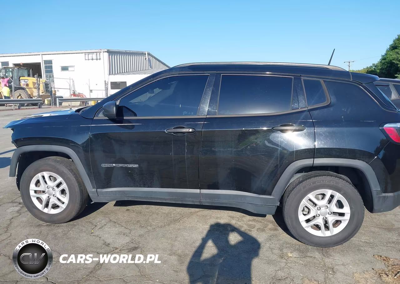 2018 Jeep Compass Sport Fwd VIN:3C4NJCAB7JT411503 - 14