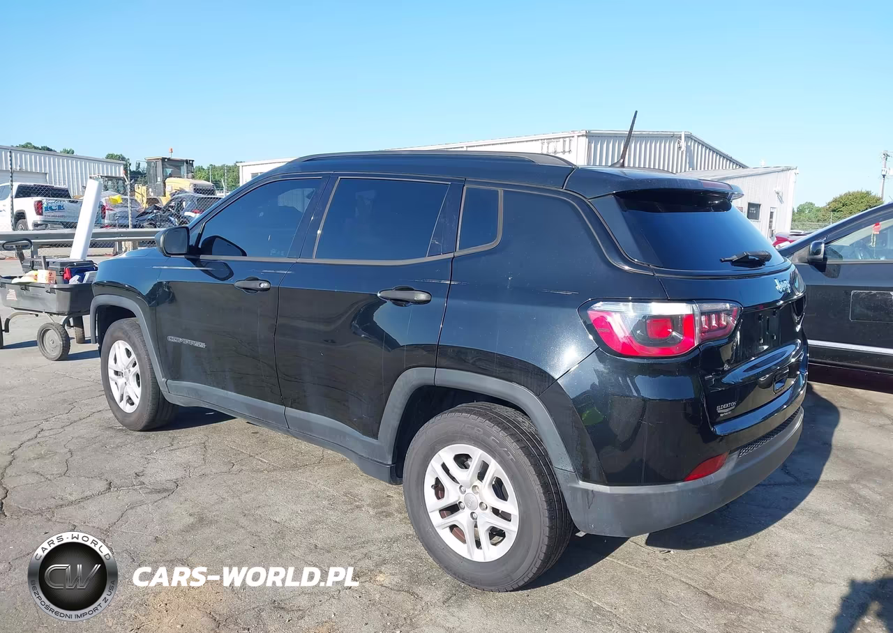 2018 Jeep Compass Sport Fwd VIN:3C4NJCAB7JT411503 - 3