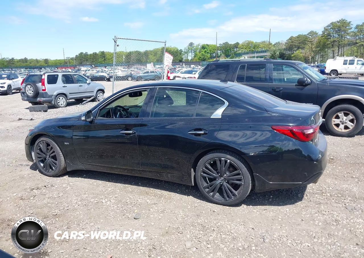 2018 Infiniti Q50 3.0T Luxe VIN:JN1EV7ARXJM439572 - 14